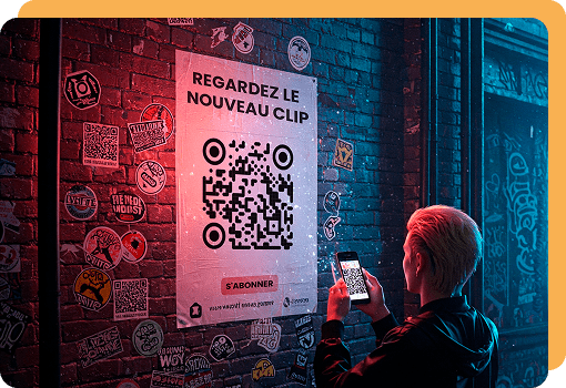 codes QR YouTube pour Promotion musicale